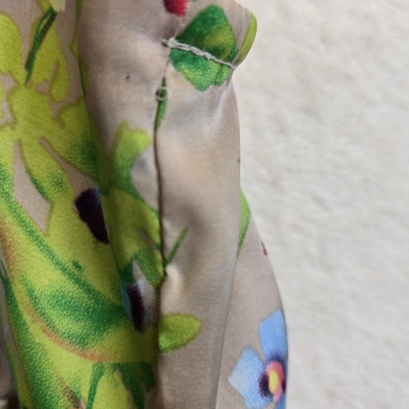 Old Navy Womens Floral Print Tiered Maxi Dress Spaghetti Straps Large Bohemian - Picture 6 of 7